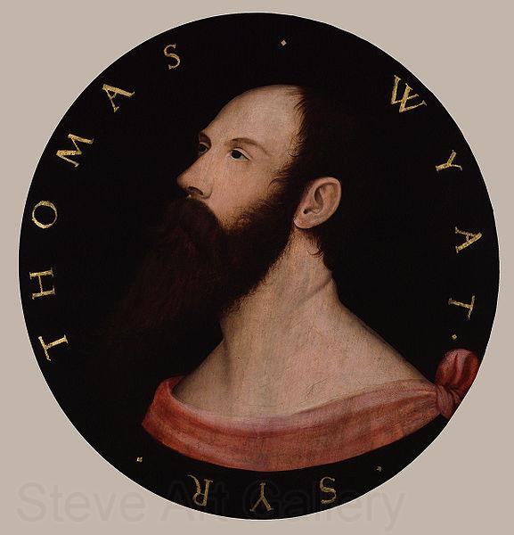 Hans holbein the younger Portrait of Sir Thomas Wyatt France oil painting art